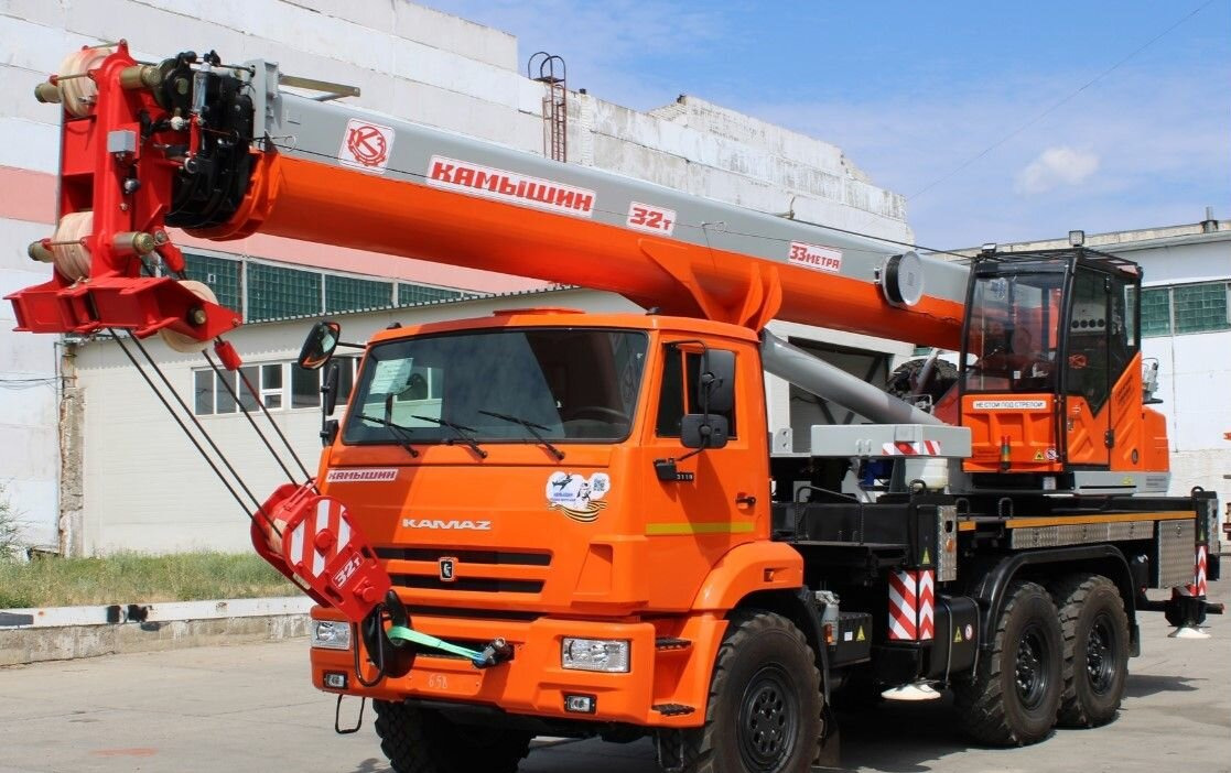 Камышинский КЗ КС-55729-5К-33 - Мобильный кран: фото 3 Камышинский КЗ КС-55729-5К-33 - Мобильный кран: фото 3