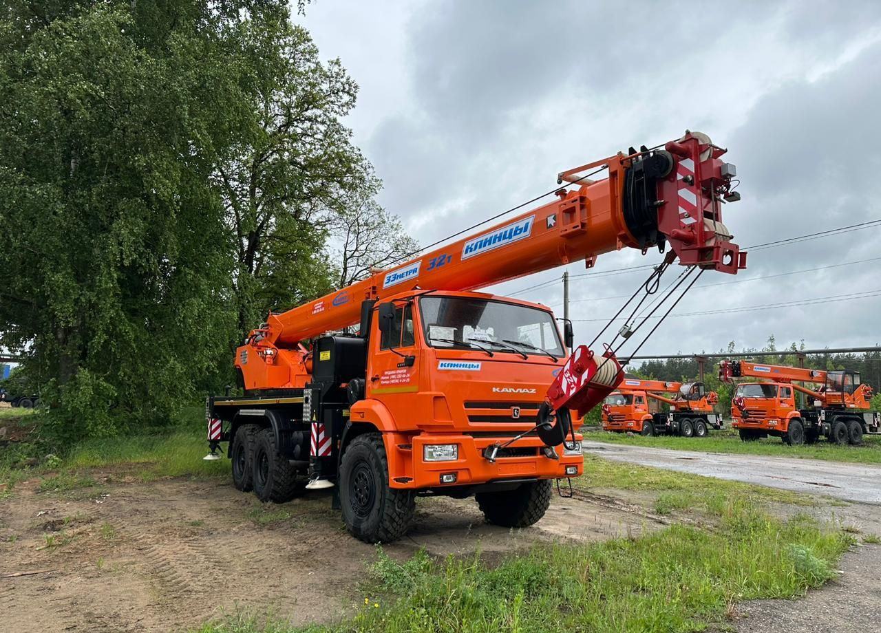 Клинцы КС-55729-5К-3 (ОВОИД) - Автокран: фото 1 Клинцы КС-55729-5К-3 (ОВОИД) - Автокран: фото 1
