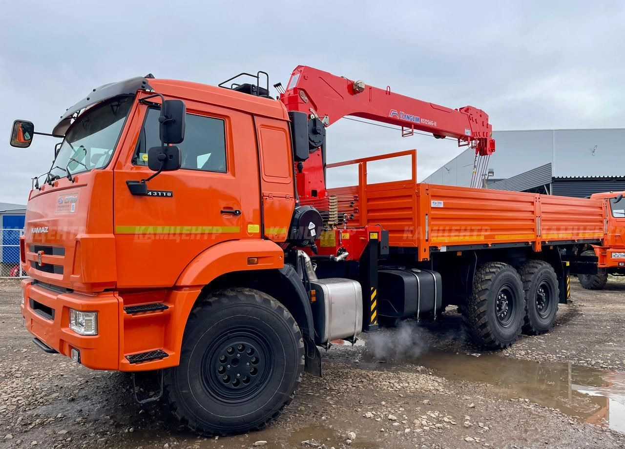 КАМАЗ 43118-37 - Грузовик бортовой/ Платформа, Автоманипулятор: фото 2 КАМАЗ 43118-37 - Грузовик бортовой/ Платформа, Автоманипулятор: фото 2