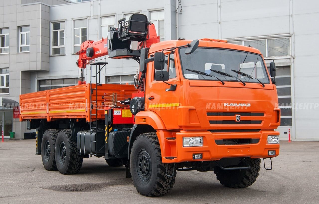 КАМАЗ 43118-50 - Грузовик бортовой/ Платформа, Автоманипулятор: фото 3 КАМАЗ 43118-50 - Грузовик бортовой/ Платформа, Автоманипулятор: фото 3