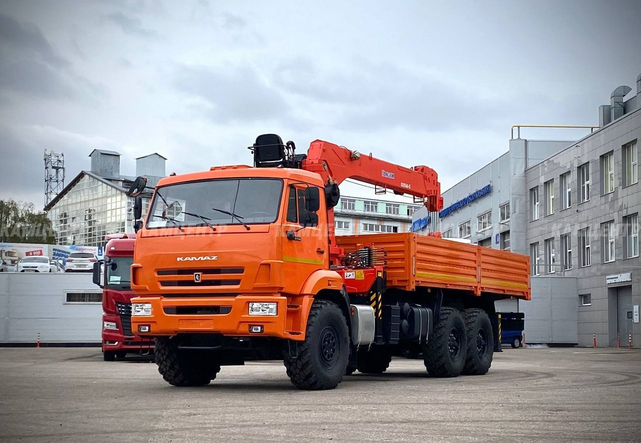 КАМАЗ 43118-50 - Грузовик бортовой/ Платформа, Автоманипулятор: фото 1 КАМАЗ 43118-50 - Грузовик бортовой/ Платформа, Автоманипулятор: фото 1