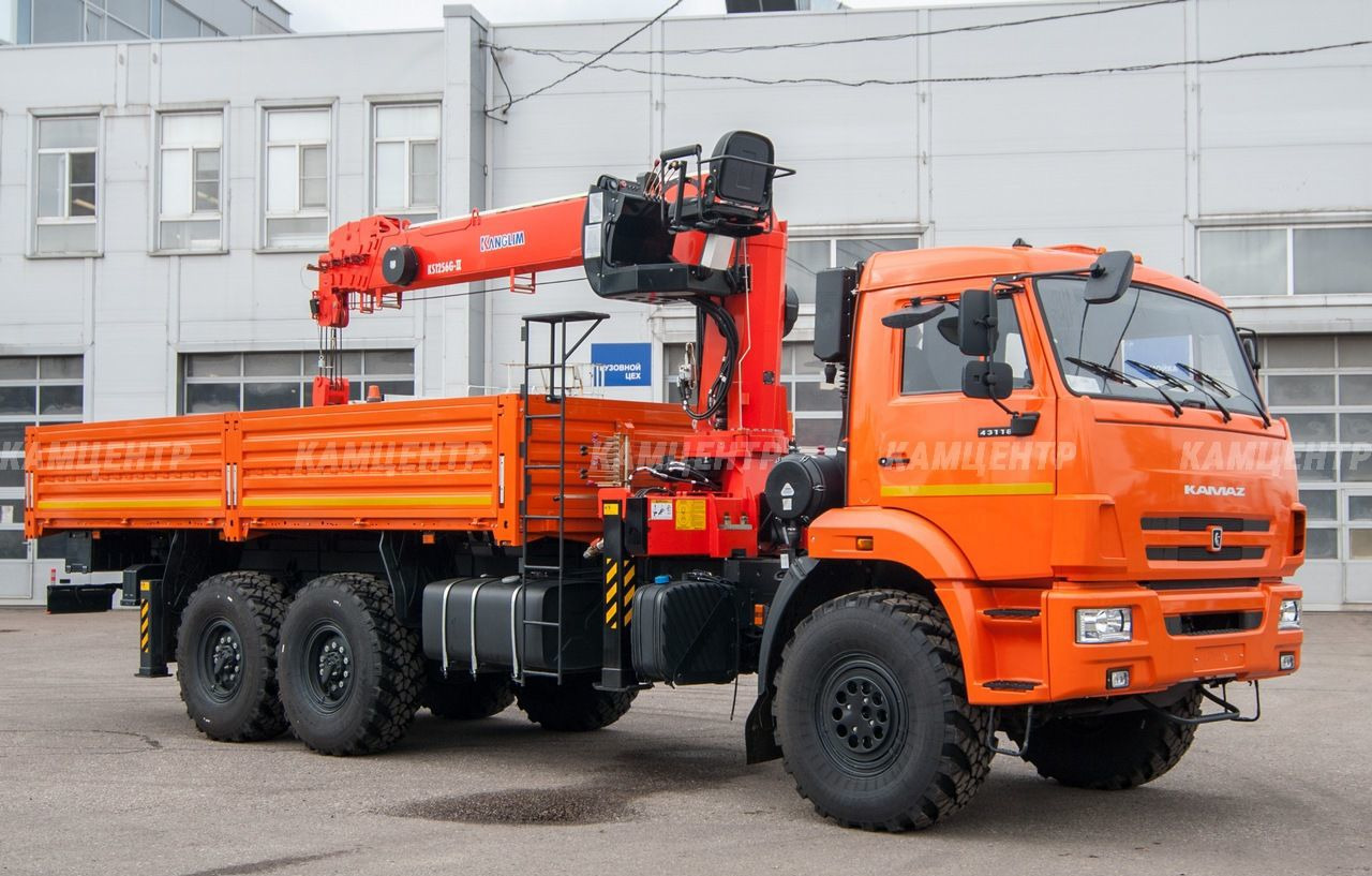 КАМАЗ 43118-50 - Грузовик бортовой/ Платформа, Автоманипулятор: фото 2 КАМАЗ 43118-50 - Грузовик бортовой/ Платформа, Автоманипулятор: фото 2