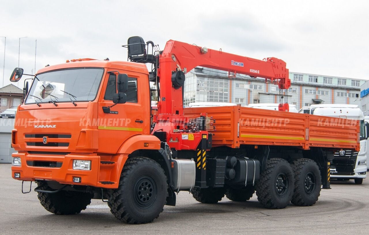 Новый Бортовой грузовик/ Платформа, Автоманипулятор КАМАЗ 43118-50: фото 6