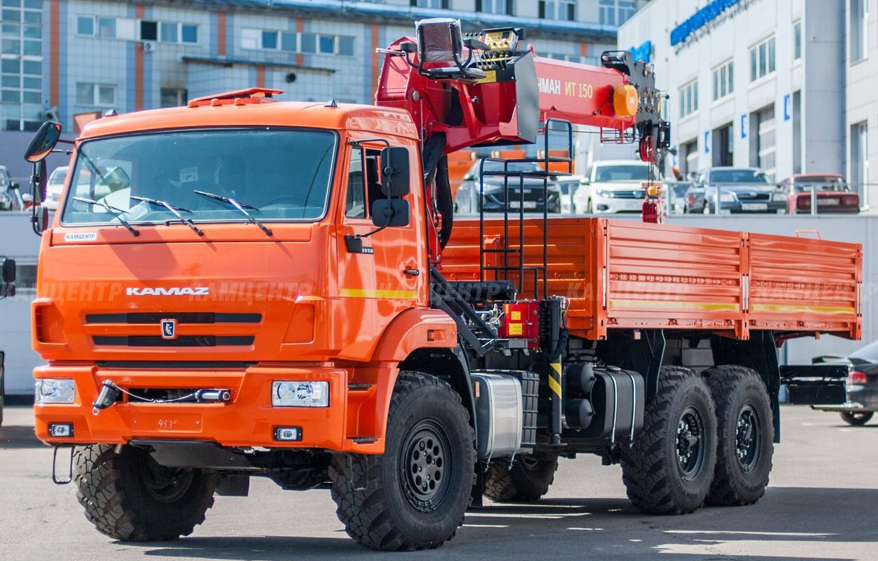 КАМАЗ 43118-50 - Бортовой грузовик/ Платформа, Автоманипулятор: фото 1 КАМАЗ 43118-50 - Бортовой грузовик/ Платформа, Автоманипулятор: фото 1