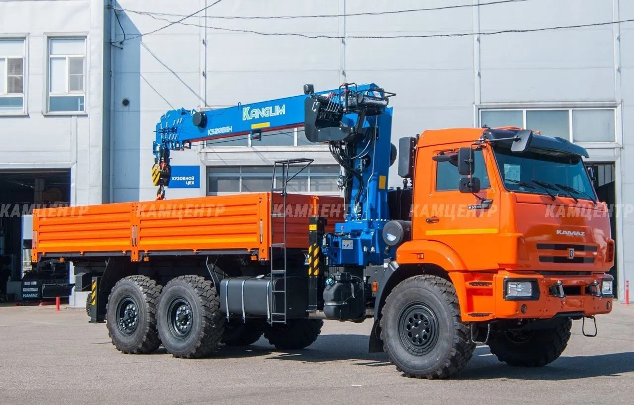 КАМАЗ 43118-6012-48 - Бортовой грузовик/ Платформа, Автоманипулятор: фото 2 КАМАЗ 43118-6012-48 - Бортовой грузовик/ Платформа, Автоманипулятор: фото 2
