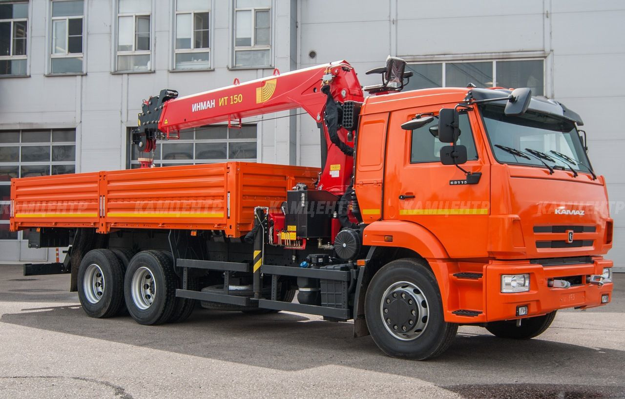 КАМАЗ 65115 - Грузовик бортовой/ Платформа, Автоманипулятор: фото 1 КАМАЗ 65115 - Грузовик бортовой/ Платформа, Автоманипулятор: фото 1