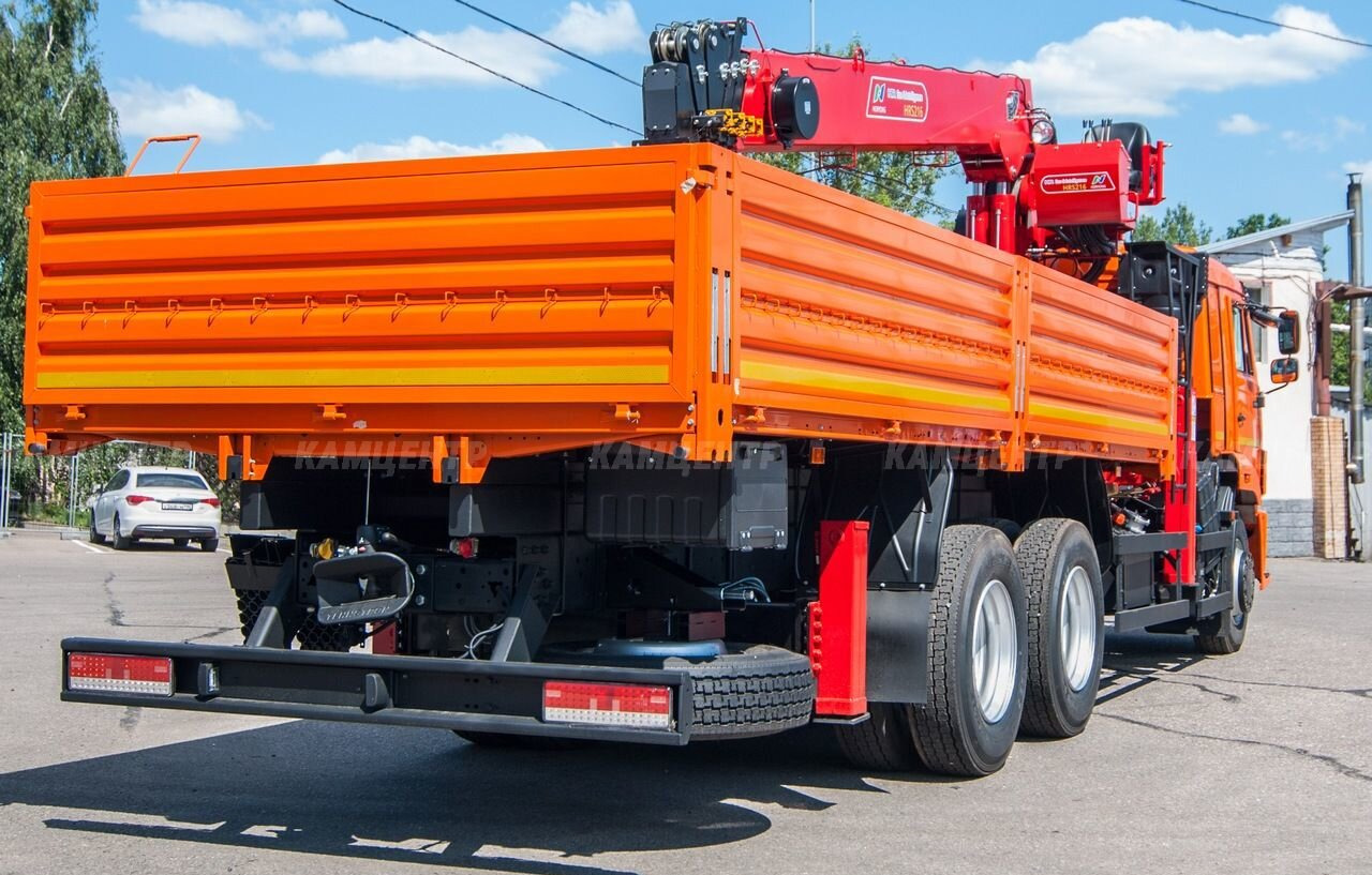 Новый Грузовик бортовой/ Платформа, Автоманипулятор КАМАЗ 65115: фото 7