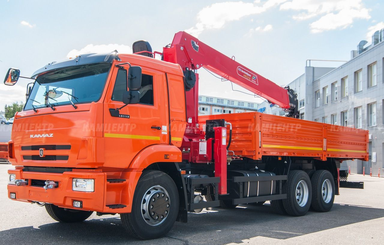 КАМАЗ 65115 - Грузовик бортовой/ Платформа, Автоманипулятор: фото 3 КАМАЗ 65115 - Грузовик бортовой/ Платформа, Автоманипулятор: фото 3