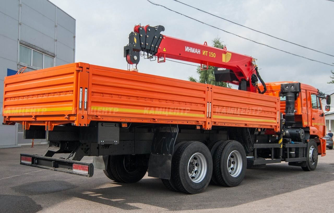 Новый Грузовик бортовой/ Платформа, Автоманипулятор КАМАЗ 65115: фото 6