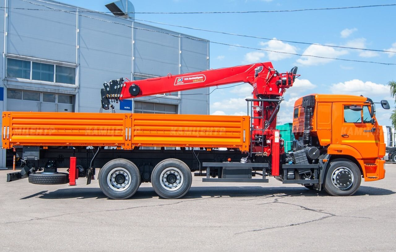 Новый Грузовик бортовой/ Платформа, Автоманипулятор КАМАЗ 65115: фото 9