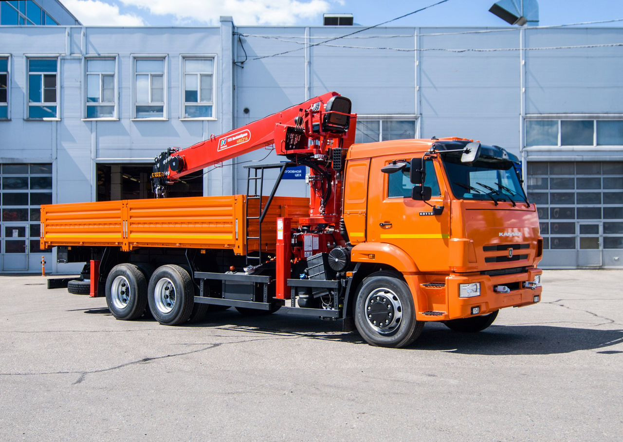 КАМАЗ 65115 - Грузовик бортовой/ Платформа, Автоманипулятор: фото 1 КАМАЗ 65115 - Грузовик бортовой/ Платформа, Автоманипулятор: фото 1