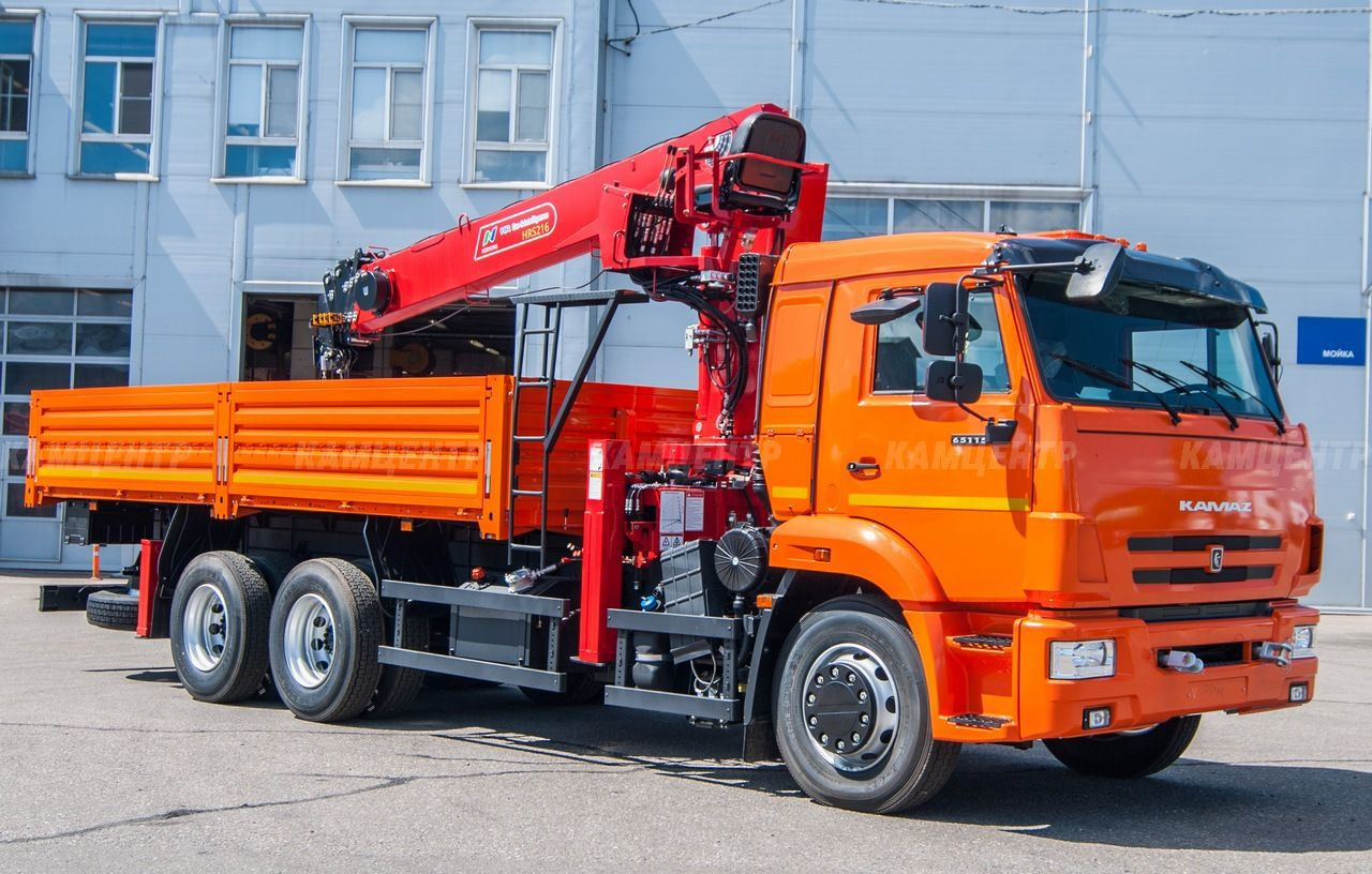 Новый Грузовик бортовой/ Платформа, Автоманипулятор КАМАЗ 65115: фото 10