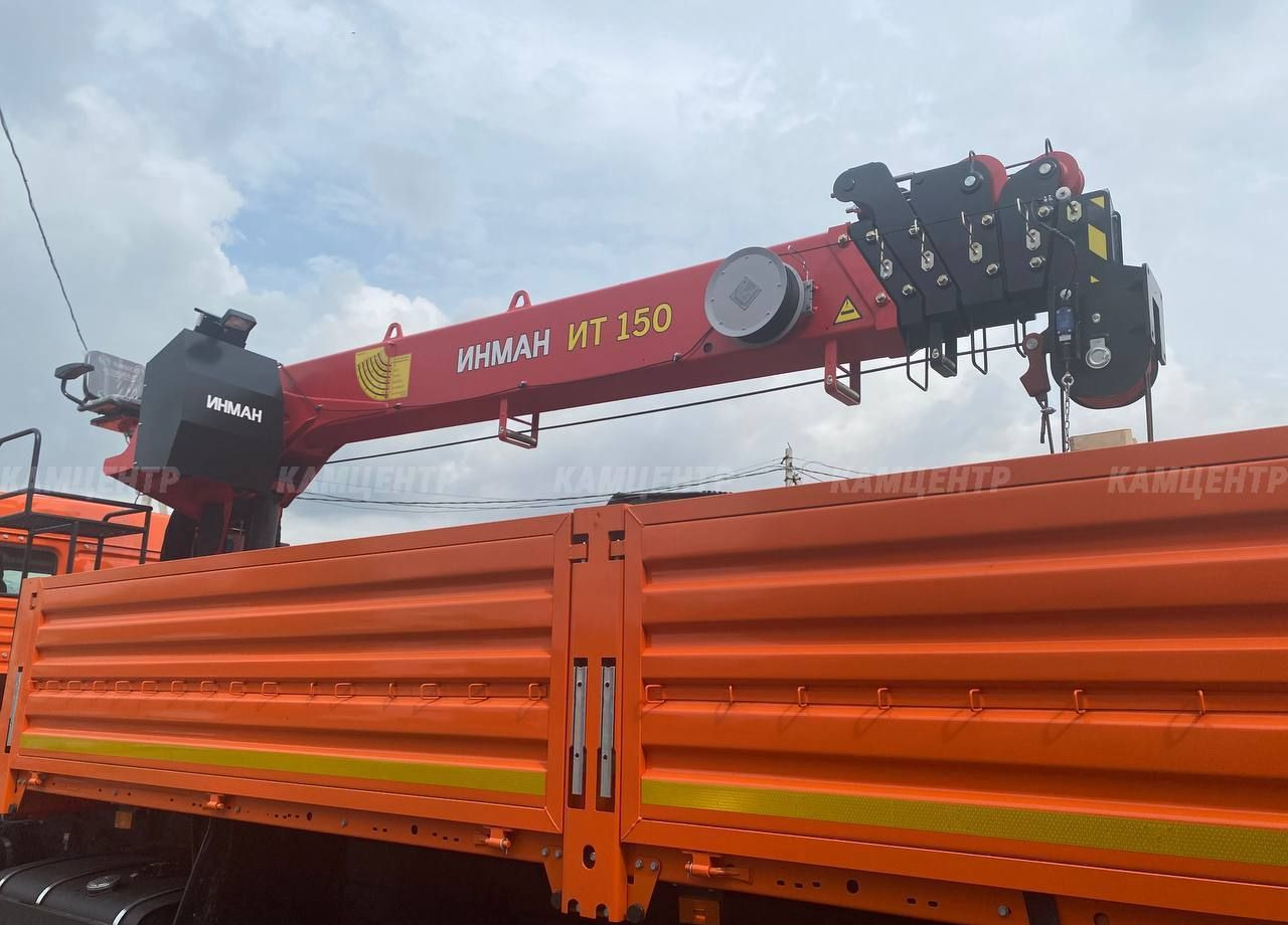 Новый Грузовик бортовой/ Платформа, Автоманипулятор КАМАЗ 65115: фото 18