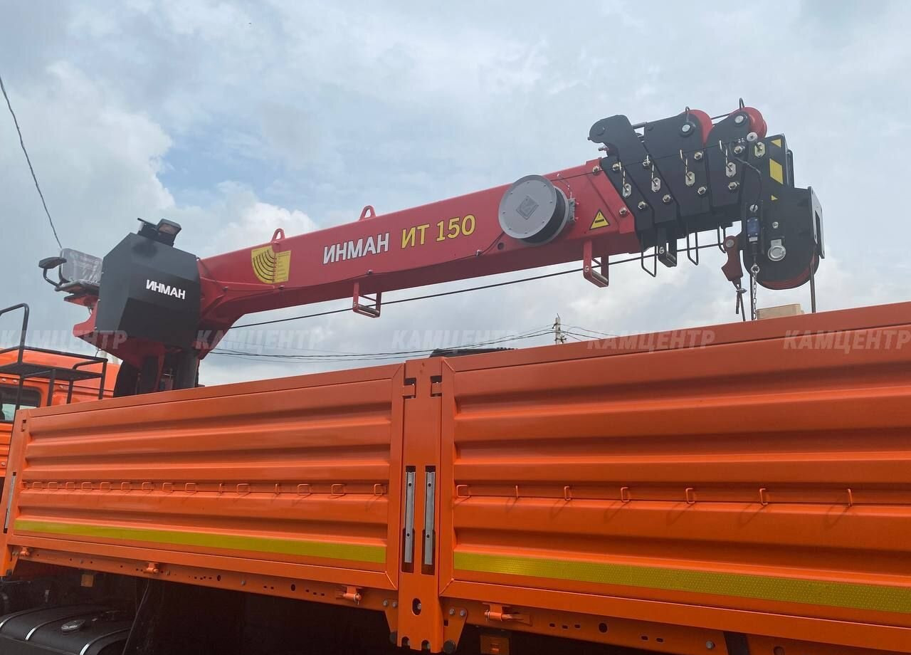 Новый Бортовой грузовик/ Платформа, Автоманипулятор КАМАЗ 65115: фото 18