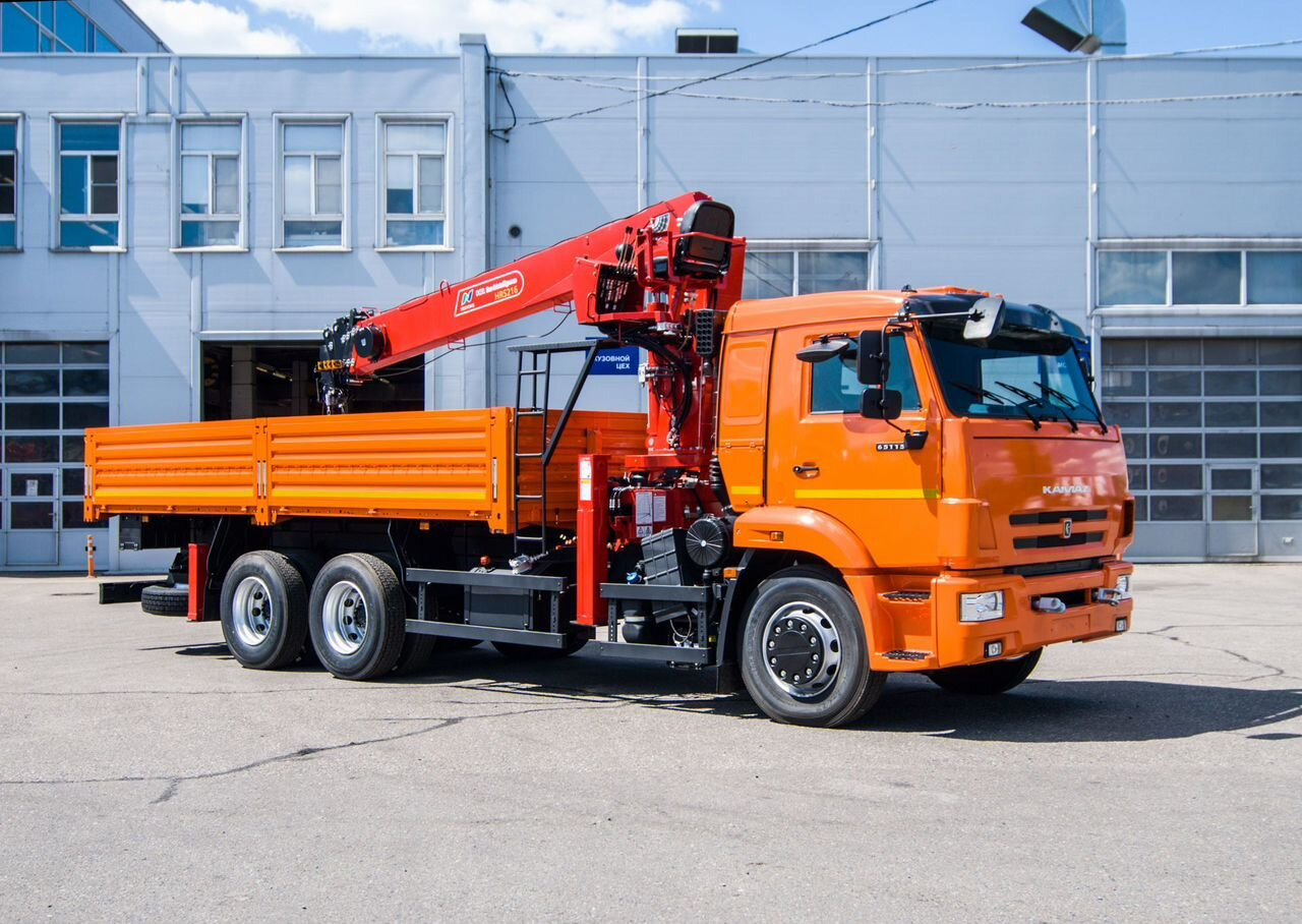 КАМАЗ 65115 - Грузовик бортовой/ Платформа, Автоманипулятор: фото 1 КАМАЗ 65115 - Грузовик бортовой/ Платформа, Автоманипулятор: фото 1