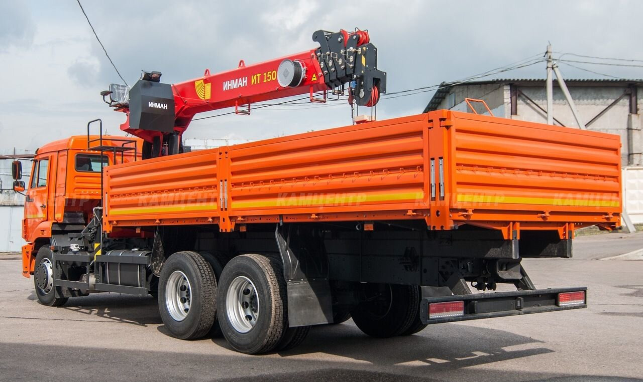 КАМАЗ 65115 - Грузовик бортовой/ Платформа, Автоманипулятор: фото 4 КАМАЗ 65115 - Грузовик бортовой/ Платформа, Автоманипулятор: фото 4