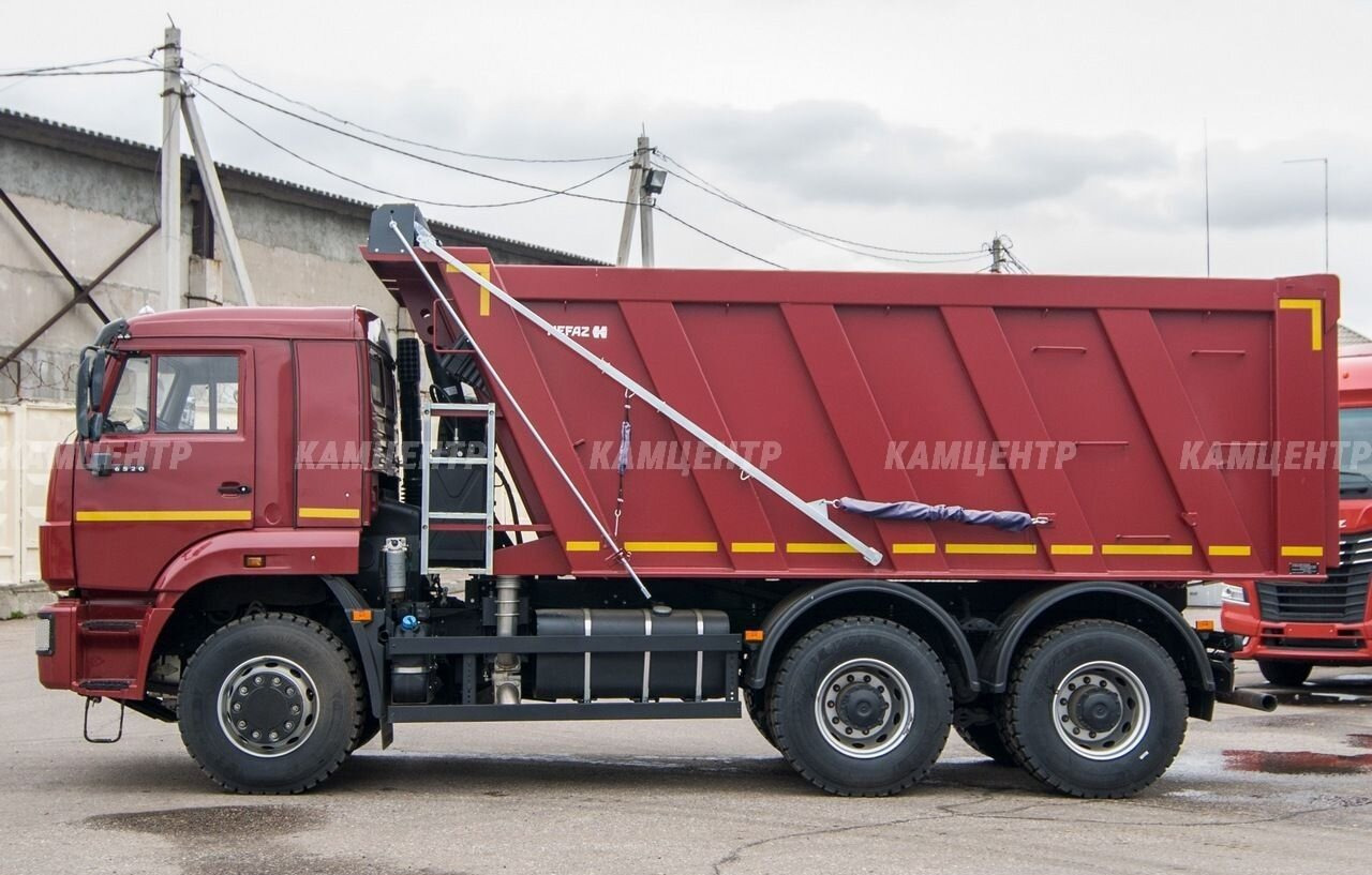 Новый Грузовик бортовой/ Платформа, Автоманипулятор КАМАЗ 6520-7080-49: фото 6