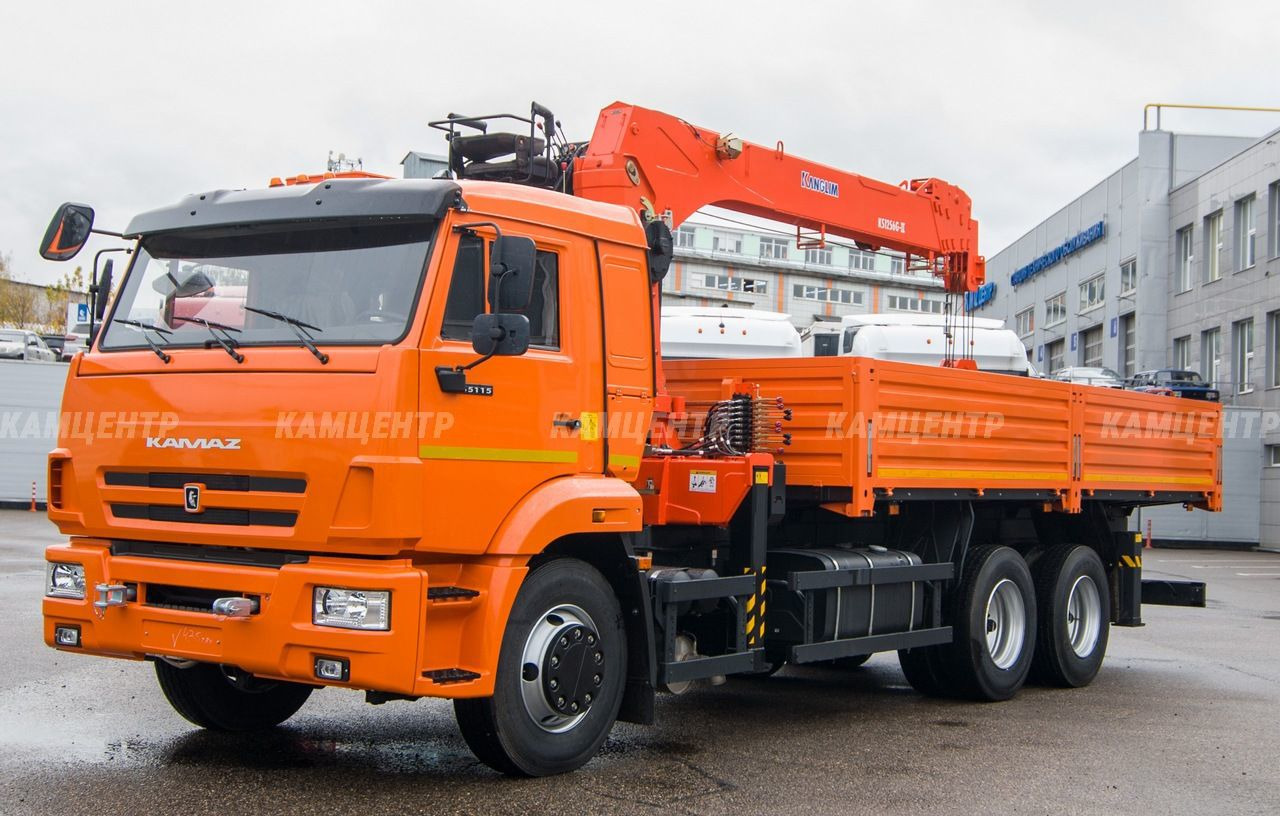 КАМАЗ 6520-7080-49 - Бортовой грузовик/ Платформа, Автоманипулятор: фото 4 КАМАЗ 6520-7080-49 - Бортовой грузовик/ Платформа, Автоманипулятор: фото 4