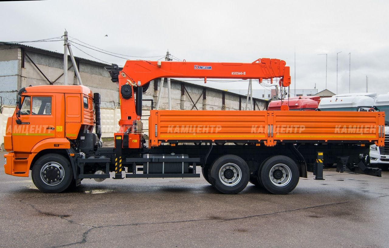 КАМАЗ 6520-7080-49 - Грузовик бортовой/ Платформа, Автоманипулятор: фото 5 КАМАЗ 6520-7080-49 - Грузовик бортовой/ Платформа, Автоманипулятор: фото 5