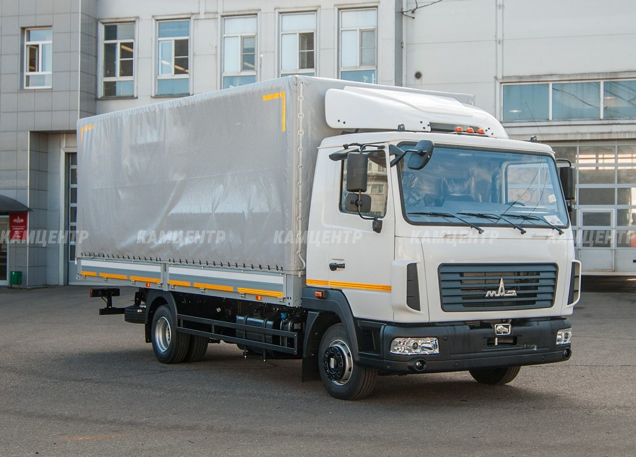 МАЗ 437121-532-000 - Тентованный грузовик: фото 1 МАЗ 437121-532-000 - Тентованный грузовик: фото 1