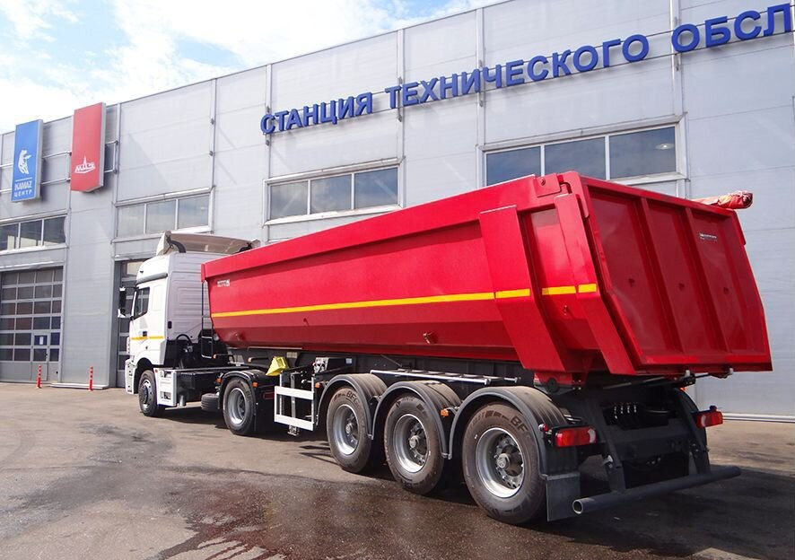 Нефаз 9509-30 - Самосвальный полуприцеп: фото 1 Нефаз 9509-30 - Самосвальный полуприцеп: фото 1