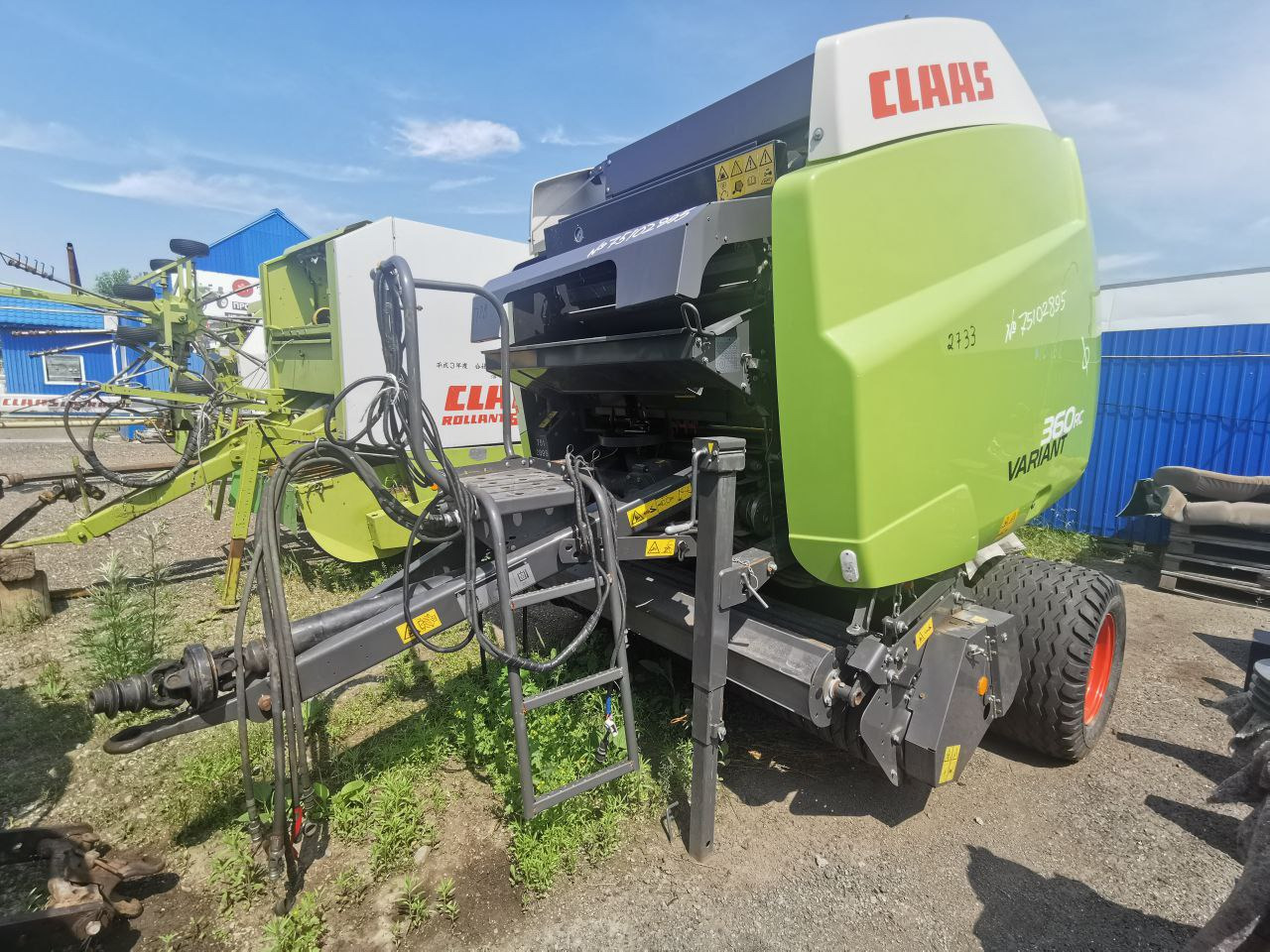 CLAAS Пресс-подборщик Claas Variant 360 - Пресс-подборщик рулонный: фото 2 CLAAS Пресс-подборщик Claas Variant 360 - Пресс-подборщик рулонный: фото 2