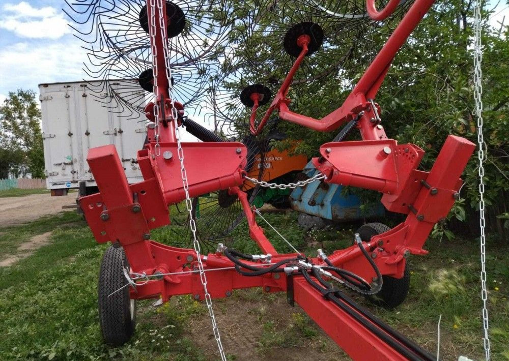 Новый Сеноворошилка Грабли-ворошилки Magnus ГBВ-6М 9 колес: фото 6