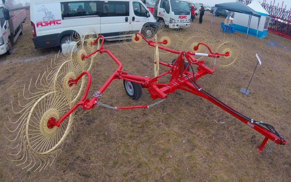Грабли – ворошилки валковые азас гвв-6М 9 рабочих - Сеноворошилка: фото 4 Грабли – ворошилки валковые азас гвв-6М 9 рабочих - Сеноворошилка: фото 4