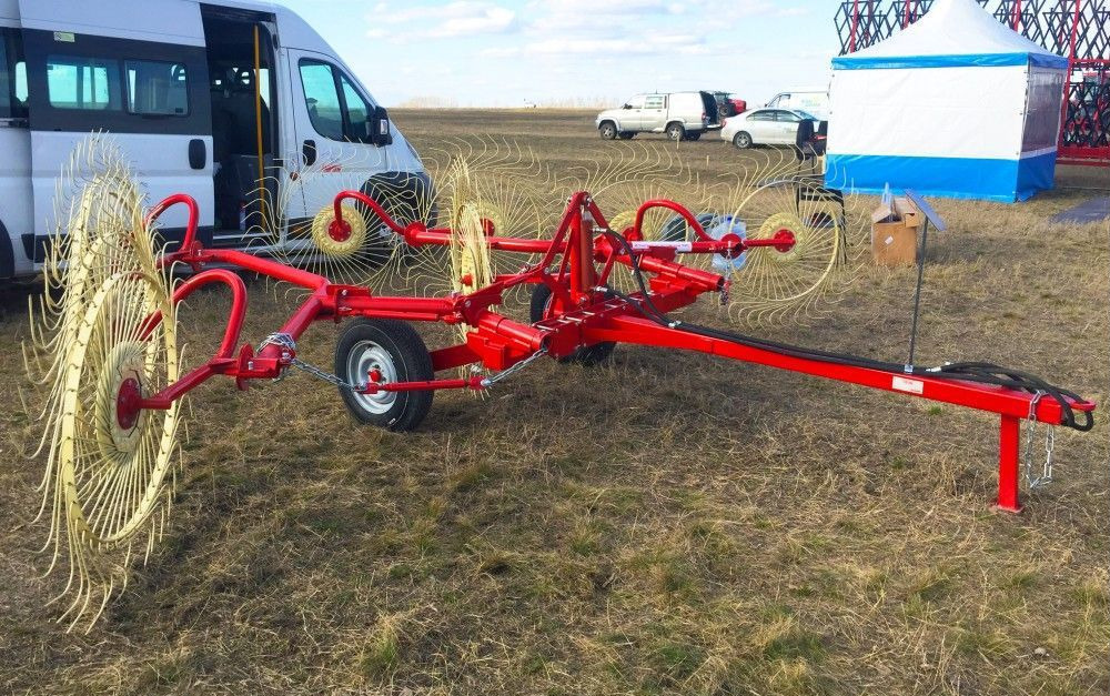 Грабли – ворошилки валковые азас гвв-6М 9 рабочих - Сеноворошилка: фото 1 Грабли – ворошилки валковые азас гвв-6М 9 рабочих - Сеноворошилка: фото 1