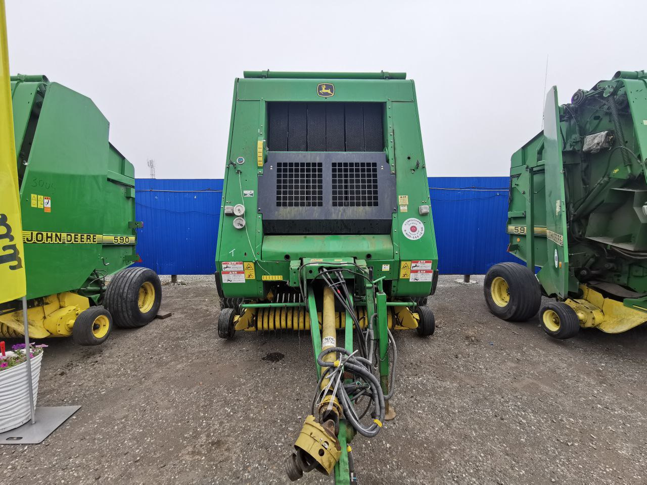JOHN DEERE 592 - Пресс-подборщик рулонный: фото 5 JOHN DEERE 592 - Пресс-подборщик рулонный: фото 5