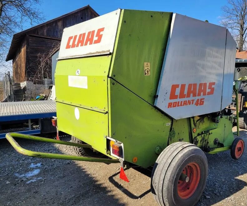 Пресс-подборщик Claas Rollant 46 в сборе - Пресс-подборщик рулонный: фото 4 Пресс-подборщик Claas Rollant 46 в сборе - Пресс-подборщик рулонный: фото 4