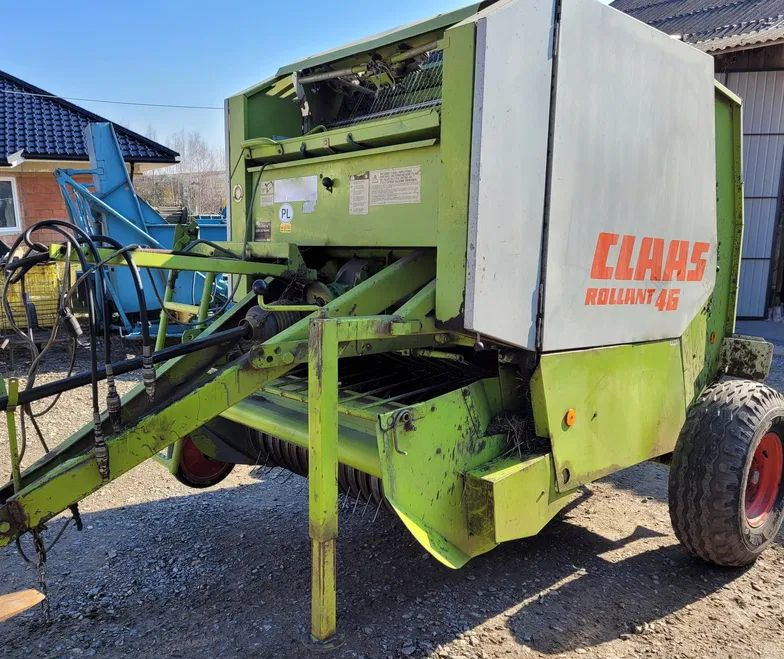 Пресс-подборщик Claas Rollant 46 в сборе - Пресс-подборщик рулонный: фото 1 Пресс-подборщик Claas Rollant 46 в сборе - Пресс-подборщик рулонный: фото 1