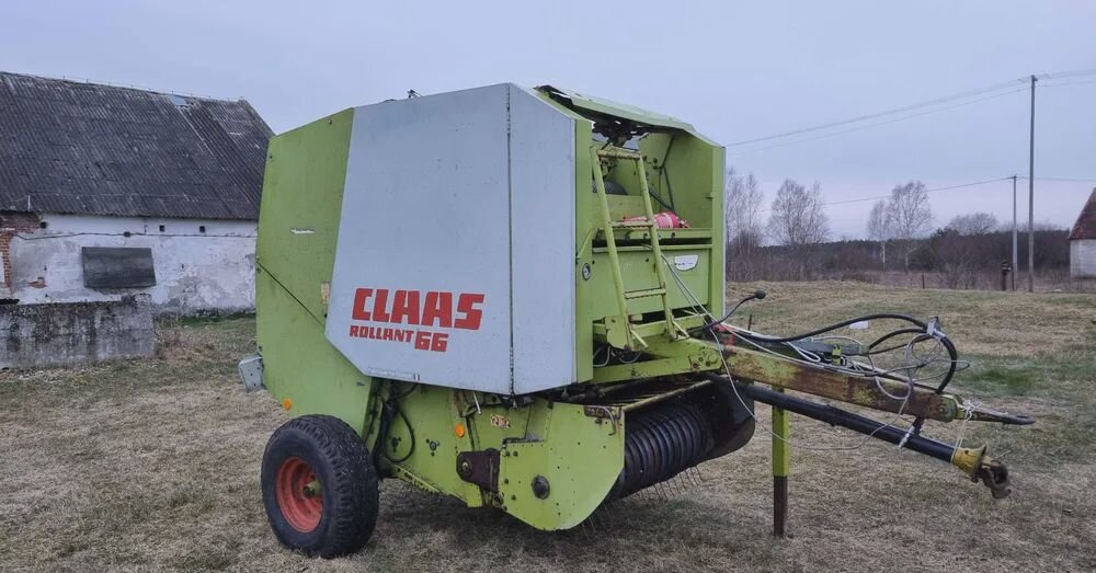 Пресс-подборщик Claas Rollant 66 в сборе - Пресс-подборщик рулонный: фото 4 Пресс-подборщик Claas Rollant 66 в сборе - Пресс-подборщик рулонный: фото 4