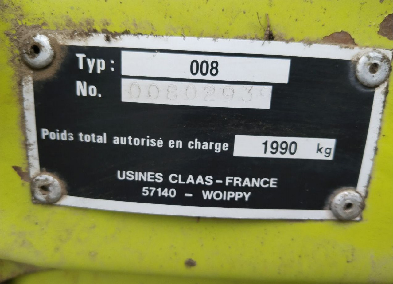 Пресс-подборщик Claas Rollant 66 в сборе - Пресс-подборщик рулонный: фото 2 Пресс-подборщик Claas Rollant 66 в сборе - Пресс-подборщик рулонный: фото 2