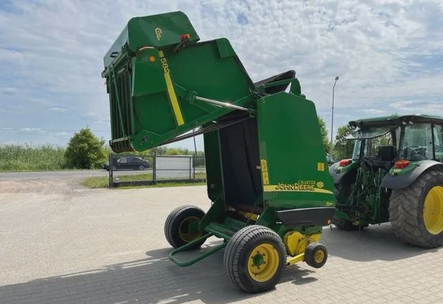 Пресс-подборщик John Deere 582 в сборе - Пресс-подборщик рулонный: фото 4 Пресс-подборщик John Deere 582 в сборе - Пресс-подборщик рулонный: фото 4