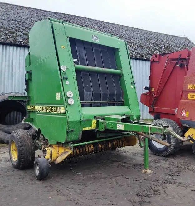 Пресс-подборщик John Deere 590 в сборе - Пресс-подборщик рулонный: фото 1