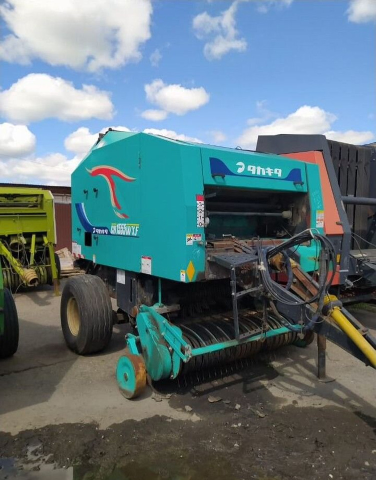 Пресс-подборщик Takakita CR1555WXF в сборе - Пресс-подборщик рулонный: фото 1 Пресс-подборщик Takakita CR1555WXF в сборе - Пресс-подборщик рулонный: фото 1