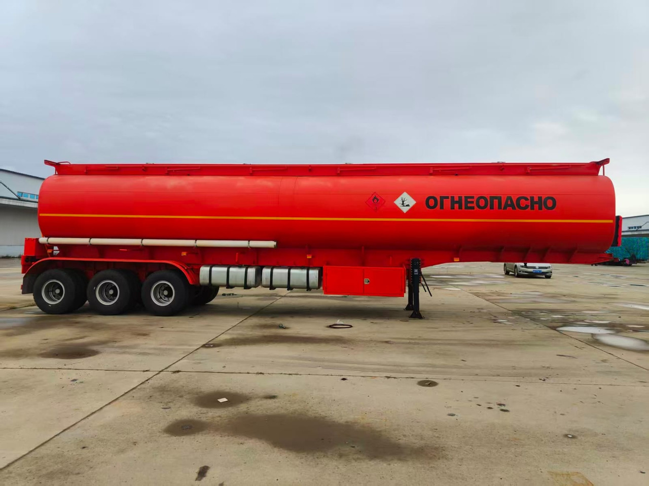 Новый Полуприцеп-цистерна Для транспортировки топлива Shengrun LPG, GYY, LNG: фото 12