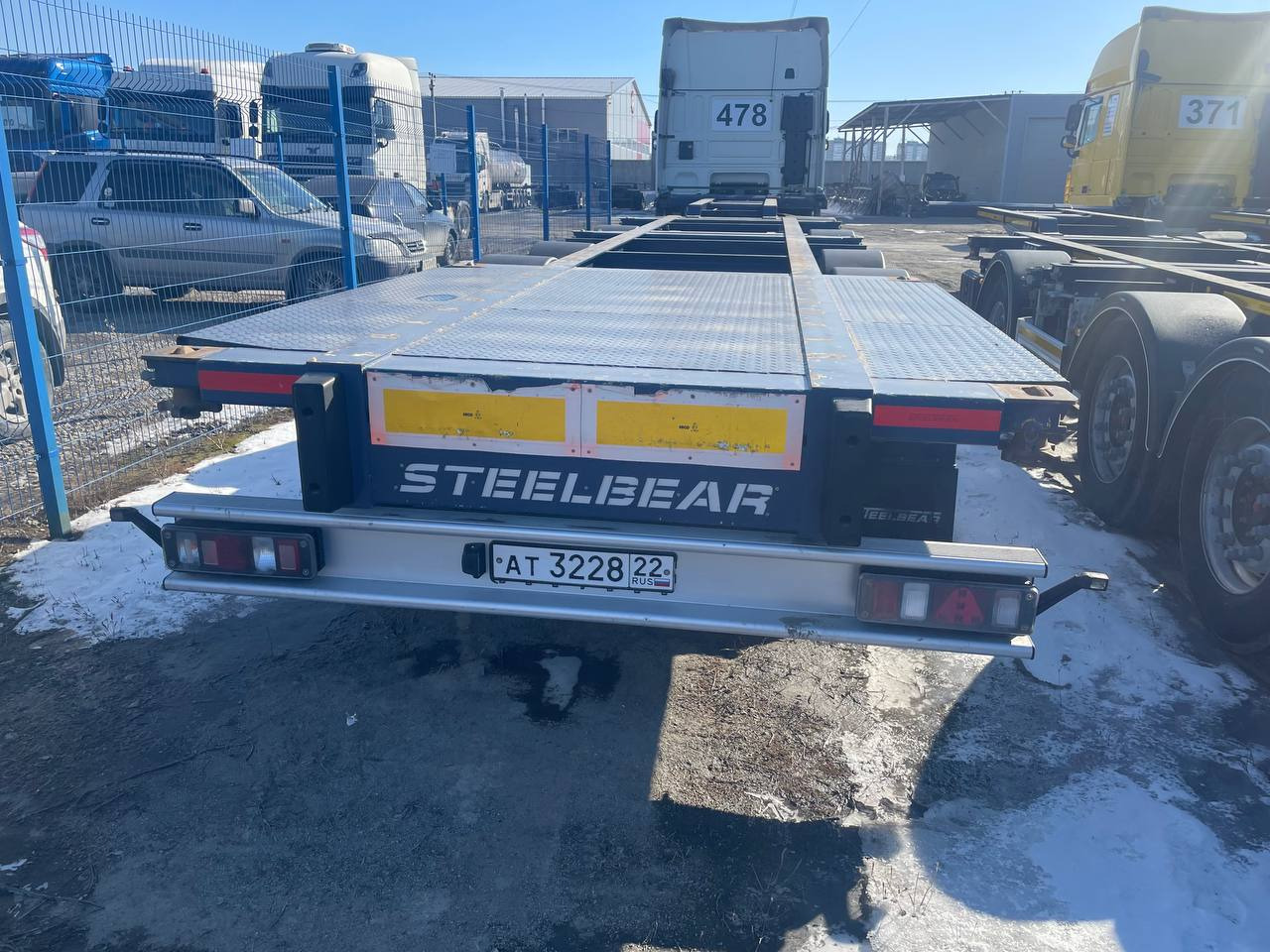 Полуприцеп-контейнеровоз/ Сменный кузов SteelBear PF 41N: фото 6