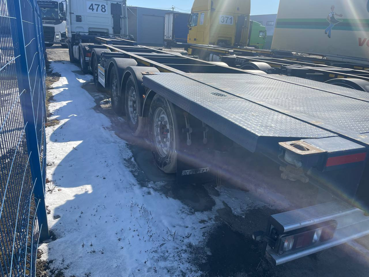 Полуприцеп-контейнеровоз/ Сменный кузов SteelBear PF 41N: фото 14