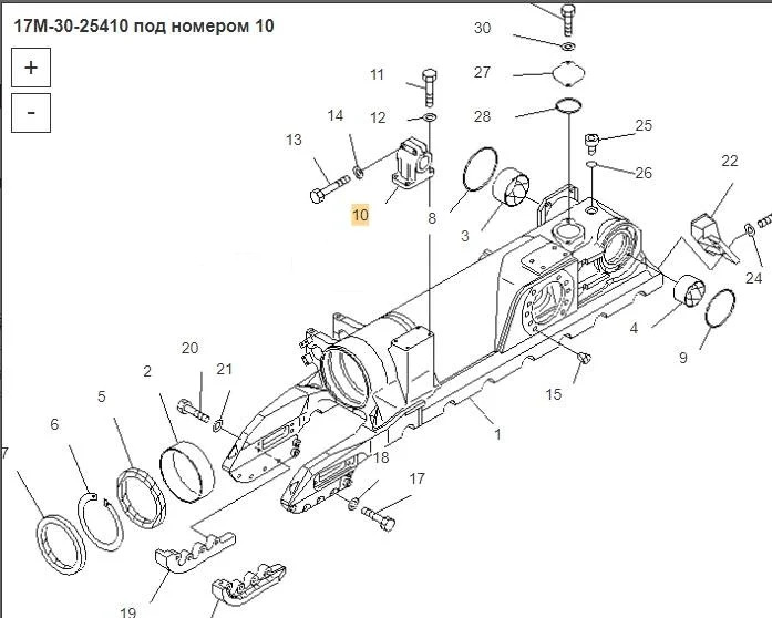 Новый Опорный каток 17M-30-25410 Опора поддерживающего катка (суппорт) Komatsu D275A-2: фото 12 Новый Опорный каток 17M-30-25410 Опора поддерживающего катка (суппорт) Komatsu D275A-2: фото 12