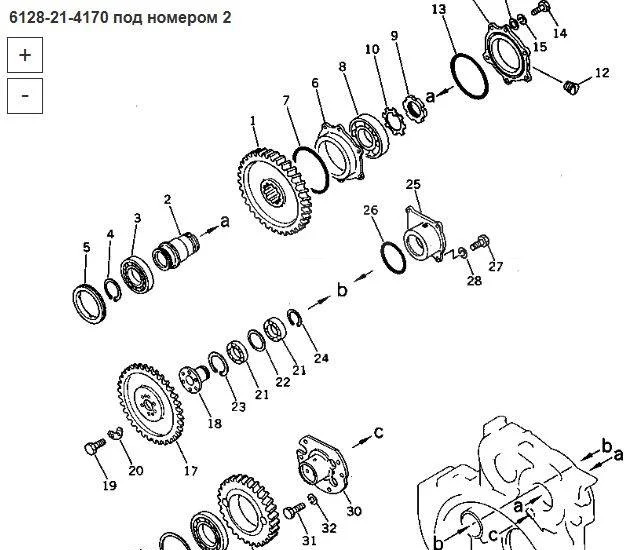 Новый Трансмиссия ASP 6128-21-4170 Вал Komatsu S6D155 в Благовещенске: фото 9 Новый Трансмиссия ASP 6128-21-4170 Вал Komatsu S6D155 в Благовещенске: фото 9