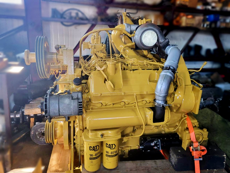 Двигатель Caterpillar 3408 - Двигатель для Строительной техники: фото 1 Двигатель Caterpillar 3408 - Двигатель для Строительной техники: фото 1