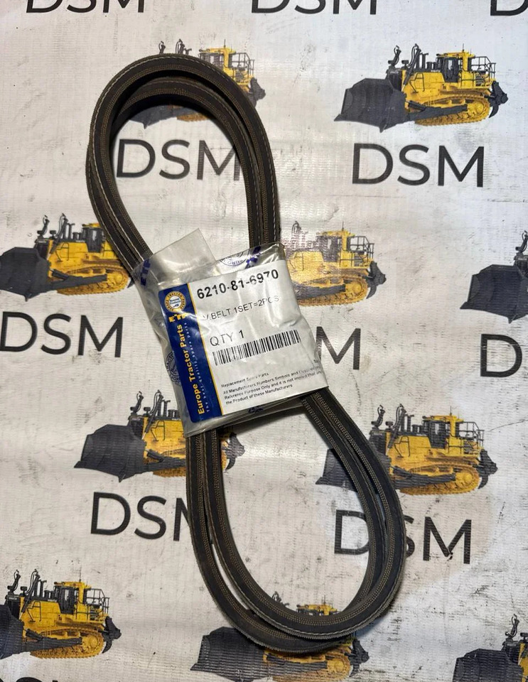 Новый Ремень ETP Ремень генератора 6210-81-6970 Komatsu SA6D140E-3: фото 7 Новый Ремень ETP Ремень генератора 6210-81-6970 Komatsu SA6D140E-3: фото 7