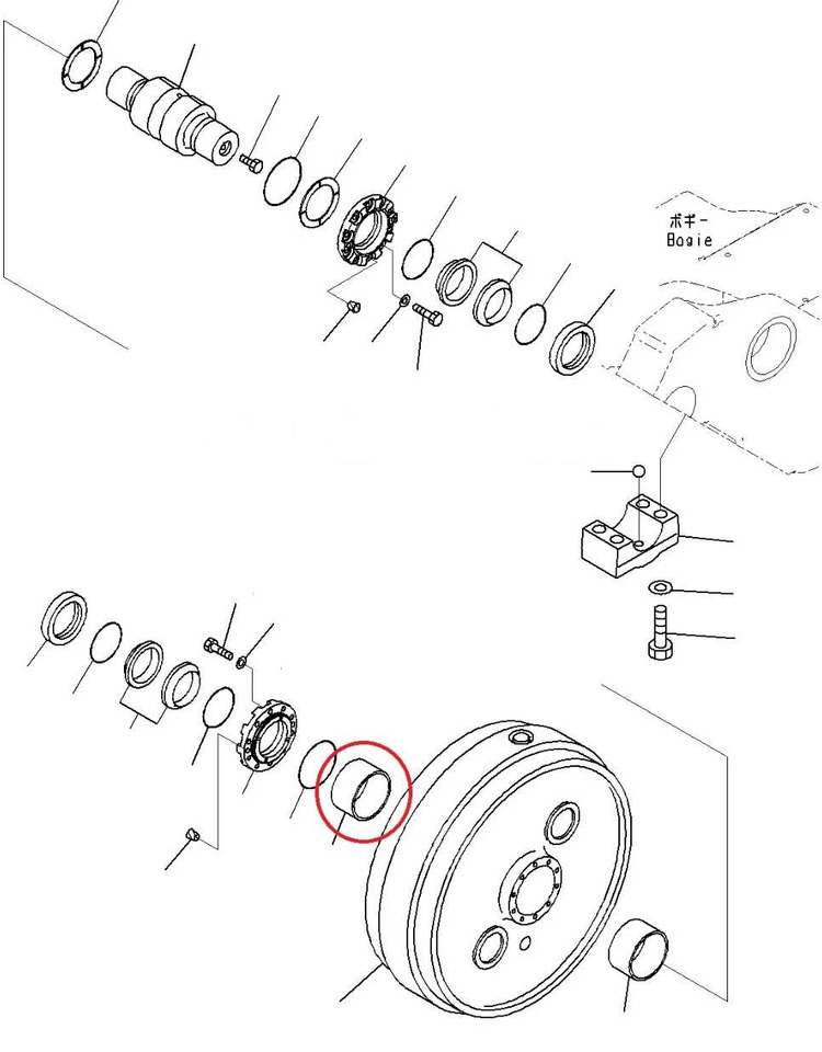 Новый Универсальная запчасть ETP Втулка 195-30-33140 Komatsu D275A / D375A в Благовещенске: фото 8 Новый Универсальная запчасть ETP Втулка 195-30-33140 Komatsu D275A / D375A в Благовещенске: фото 8