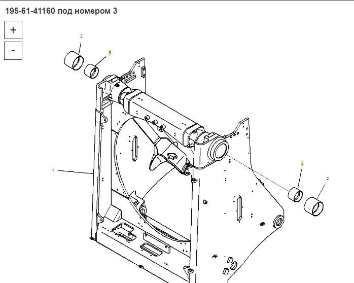 Новый Универсальная запчасть ETP Втулка 195-61-41160 Komatsu D375A в Благовещенске: фото 10 Новый Универсальная запчасть ETP Втулка 195-61-41160 Komatsu D375A в Благовещенске: фото 10