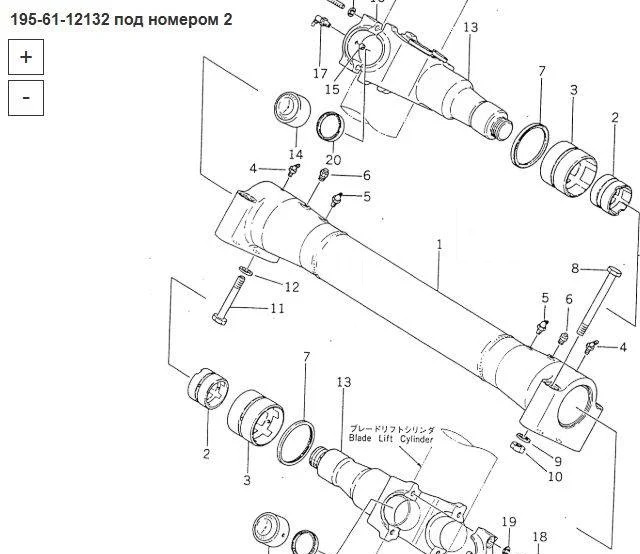 Новый Универсальная запчасть ETP Втулка (Bushing) 195-61-12132 Komatsu D355A в Благовещенске: фото 10