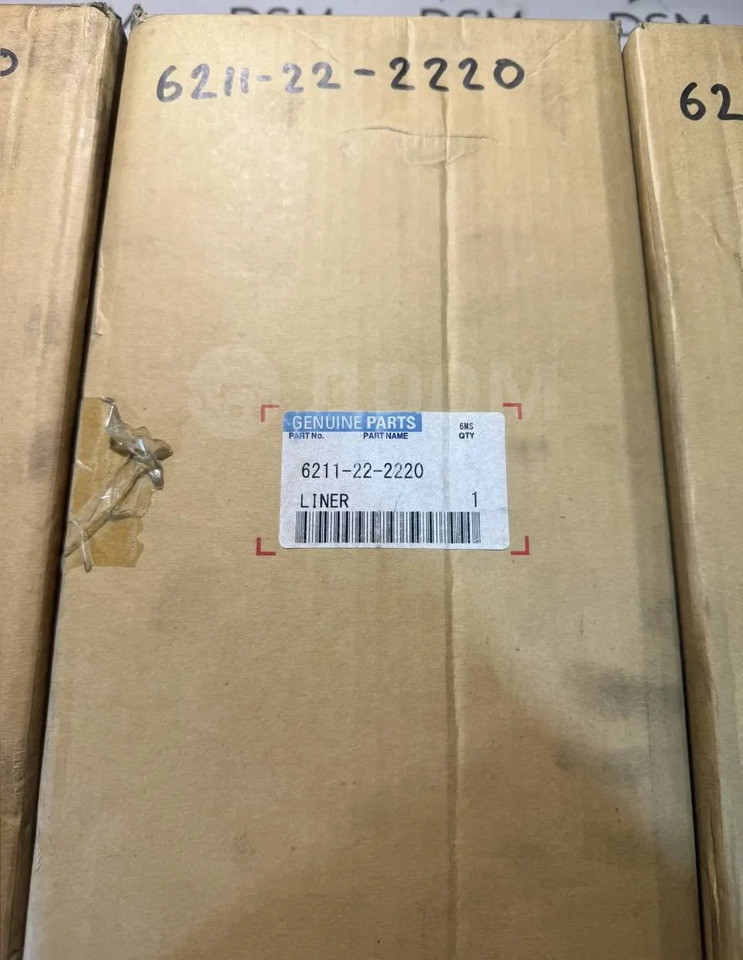 Гильза блока цилиндров 6211-22-2220 Komatsu SA6D140E-2 - Двигатель и запчасти: фото 4 Гильза блока цилиндров 6211-22-2220 Komatsu SA6D140E-2 - Двигатель и запчасти: фото 4