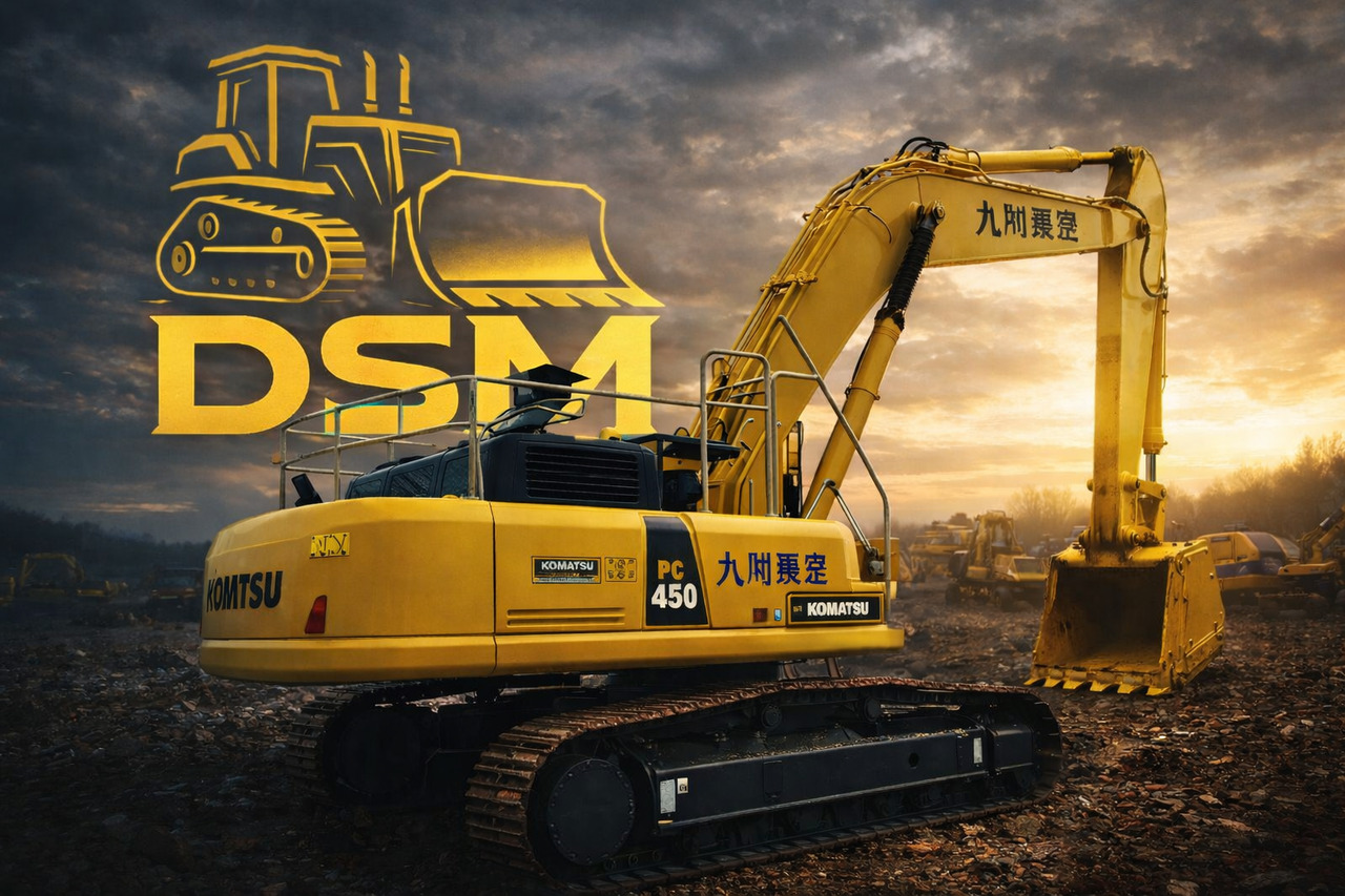 Гусеничный экскаватор Komatsu PC450-8 - Гусеничный экскаватор: фото 1 Гусеничный экскаватор Komatsu PC450-8 - Гусеничный экскаватор: фото 1