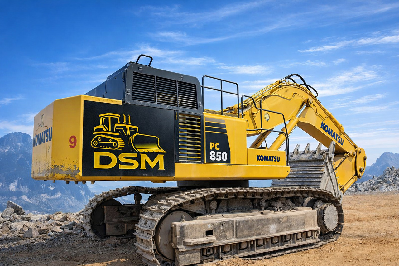Гусеничный экскаватор Komatsu PC850 - Гусеничный экскаватор: фото 1 Гусеничный экскаватор Komatsu PC850 - Гусеничный экскаватор: фото 1
